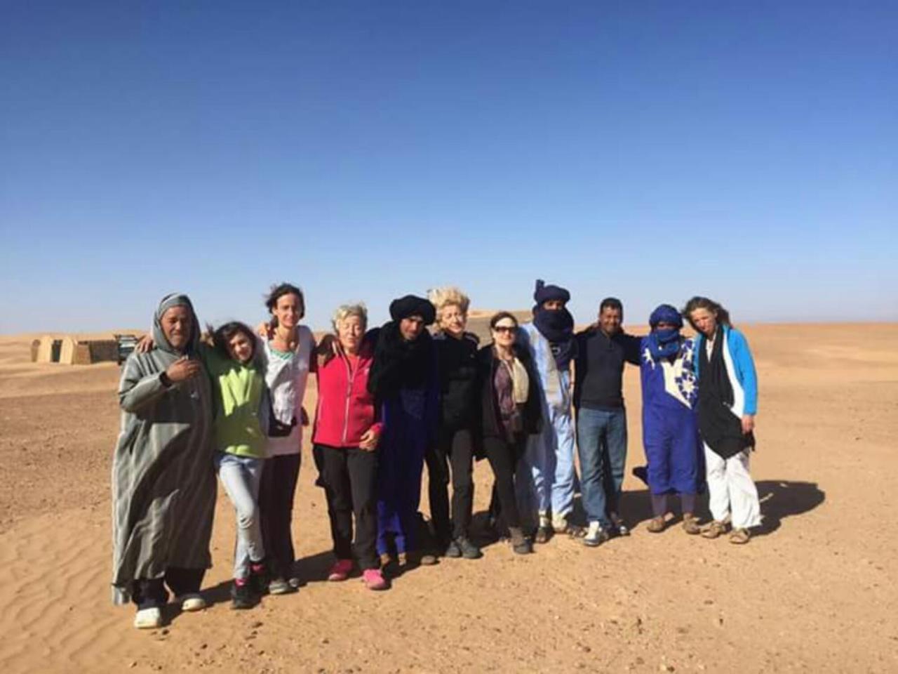 Отель Sahara Peace Camp Загора Экстерьер фото
